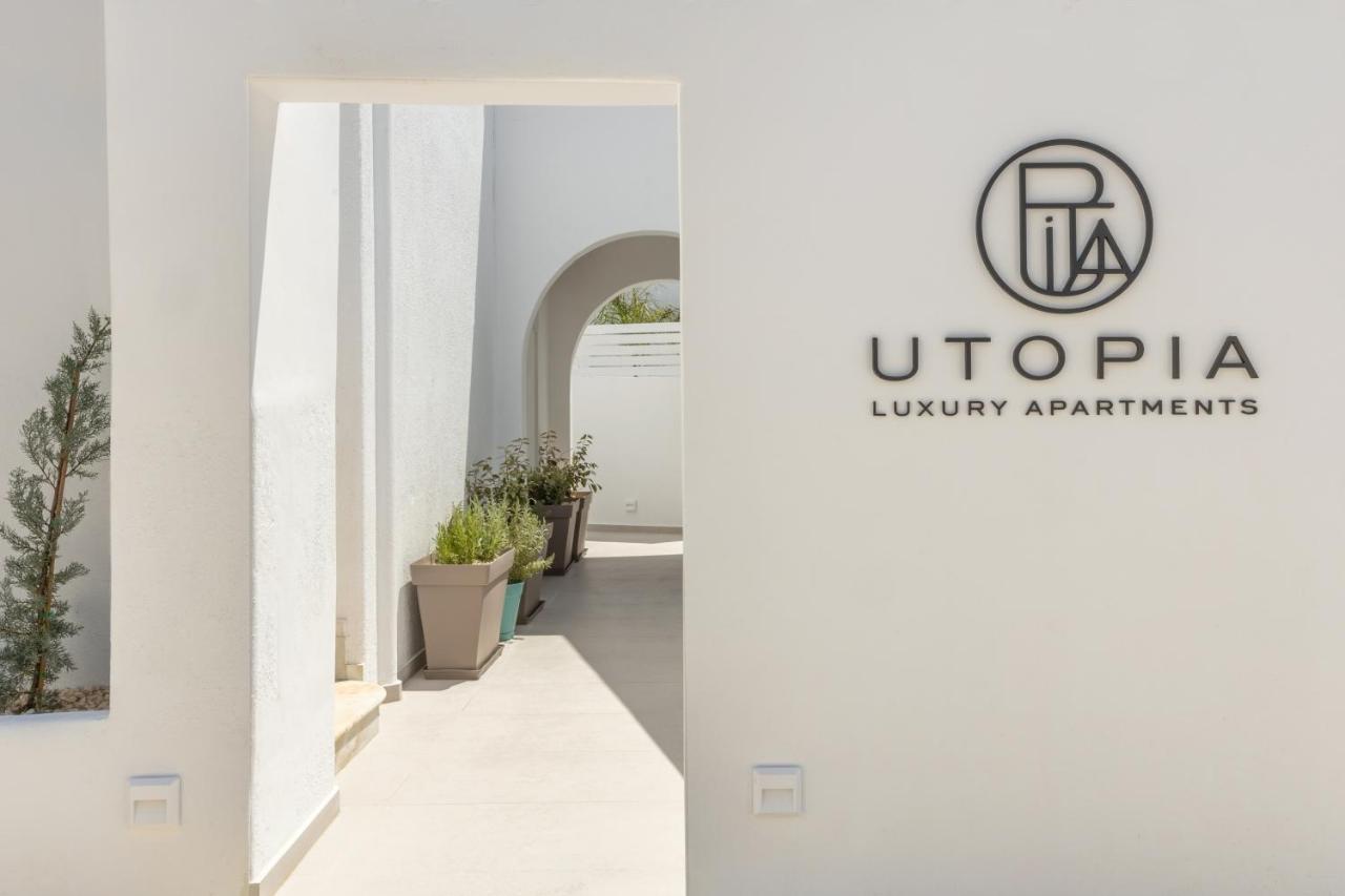 Utopia Luxury Apartments Náousa Buitenkant foto